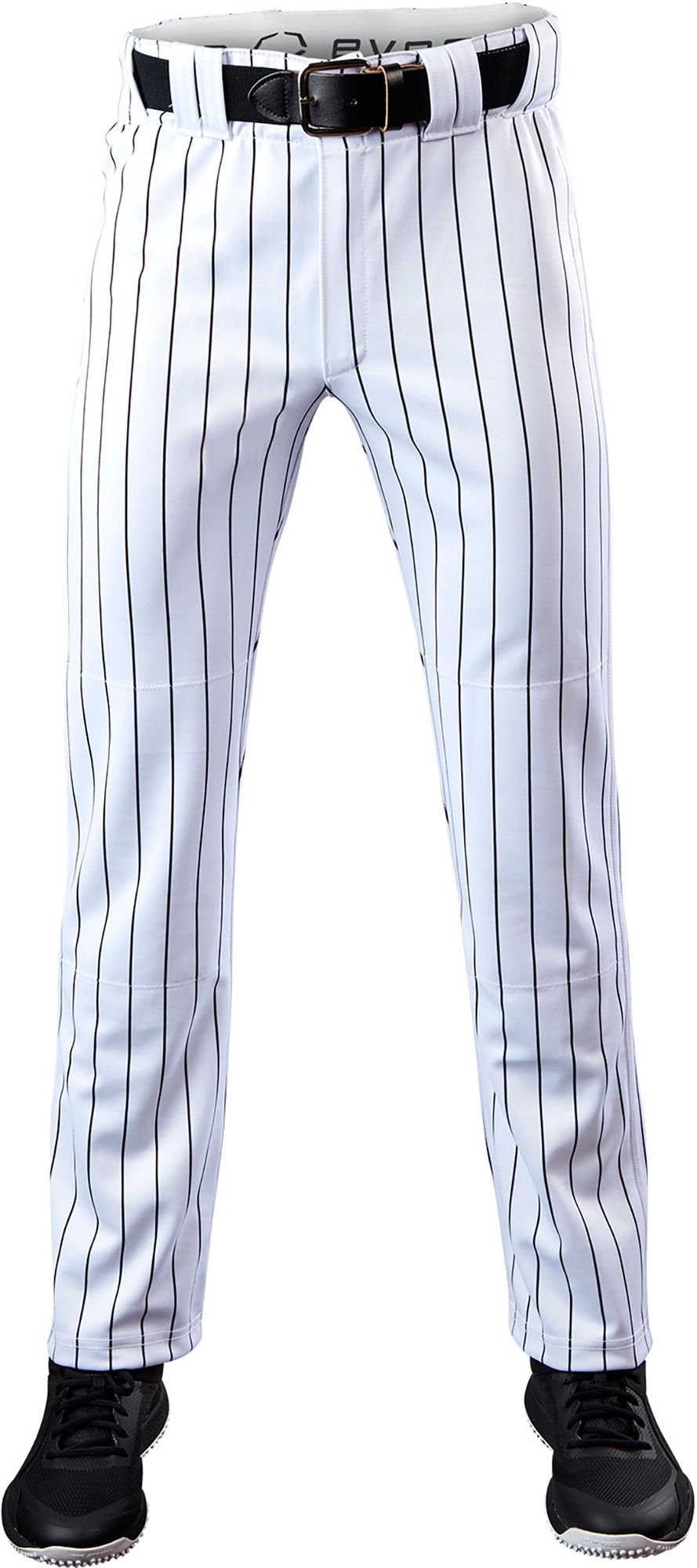 Rawlings PS50 White with Marlin Blue Pinstripe Men's Baseball Pants