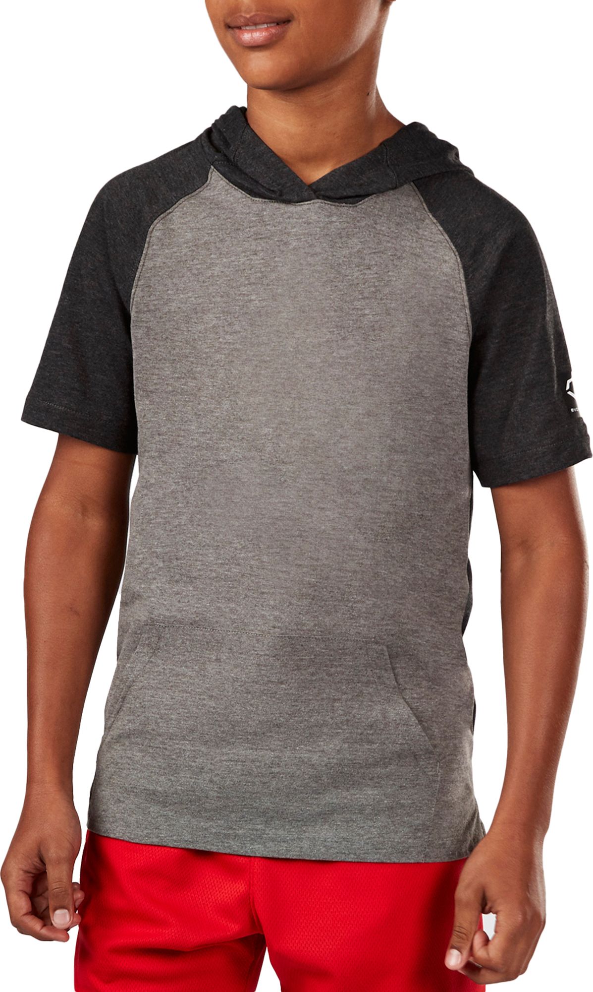 EvoShield Boys' Lightweight Short Sleeve Hoodie