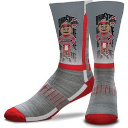 For Bare Feet Ohio State Buckeyes Mascot Crew Socks