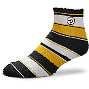 For Bare Feet Pittsburgh Steelers Stripe Cozy Socks