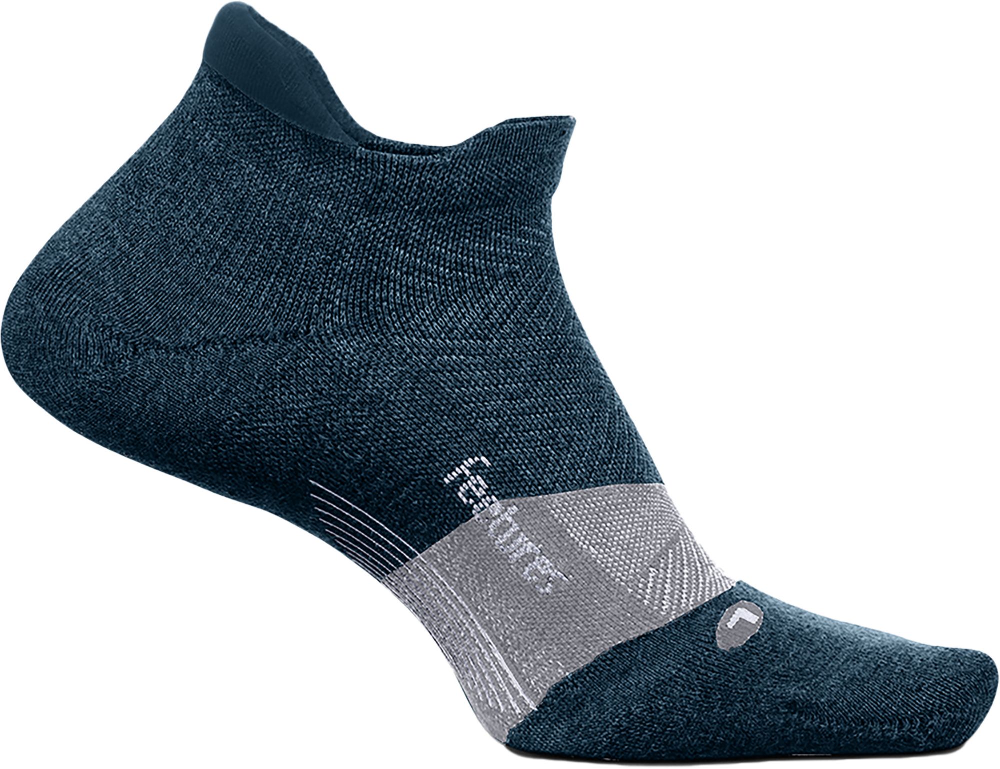 Feetures Men's Max Custion No Show Tab Golf Socks