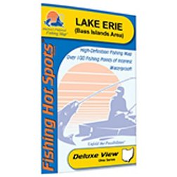 Fishing Hot Spots Bass Islands Of Lake Erie Area Fishing Map