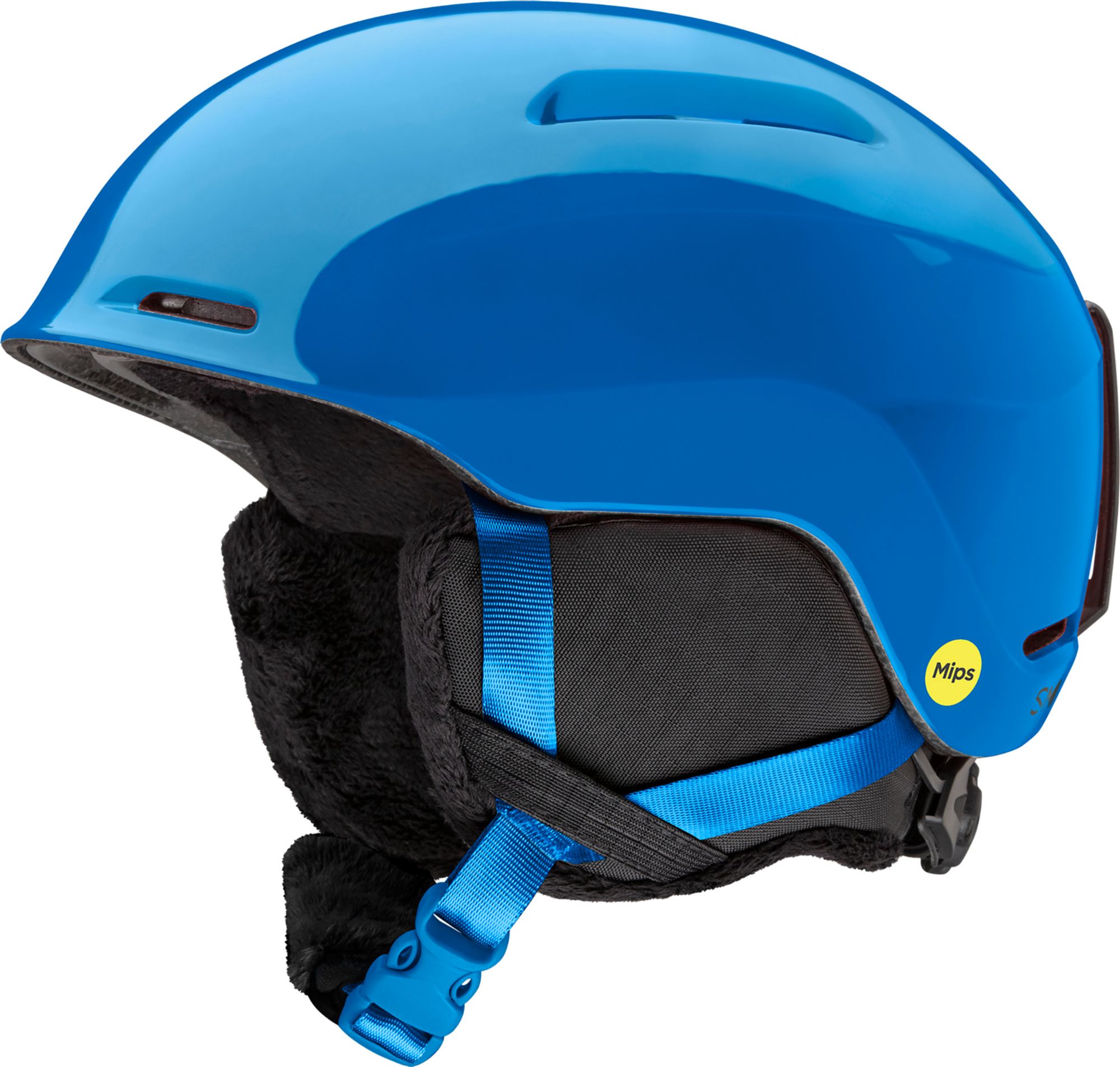 Photos - Ski Helmet Smith Youth GLIDE MIPS Snow Helmet, Kids, Small, Cobalt 21FJLYSMTHGLDJRMPS 