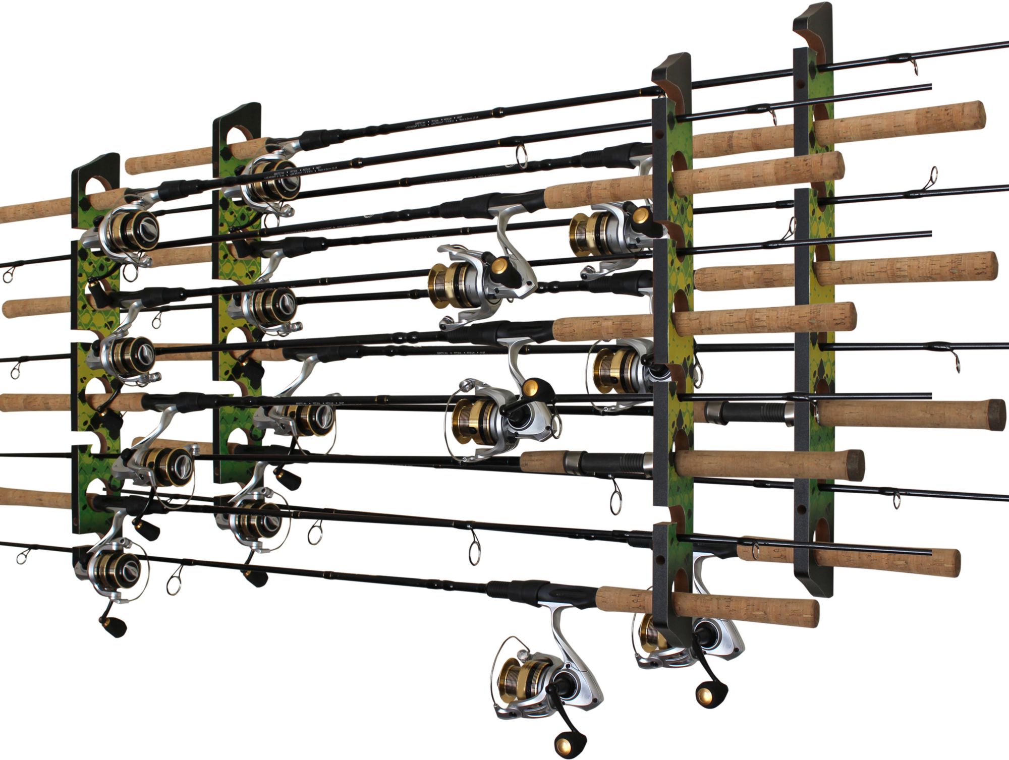 Rush Creek 8 Rod Wall and Ceiling Rack – 2 Pack
