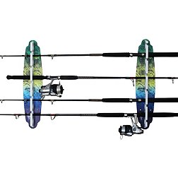 Rush Creek Reel Salty 11 Rod Fixed Wall and Ceiling Rack