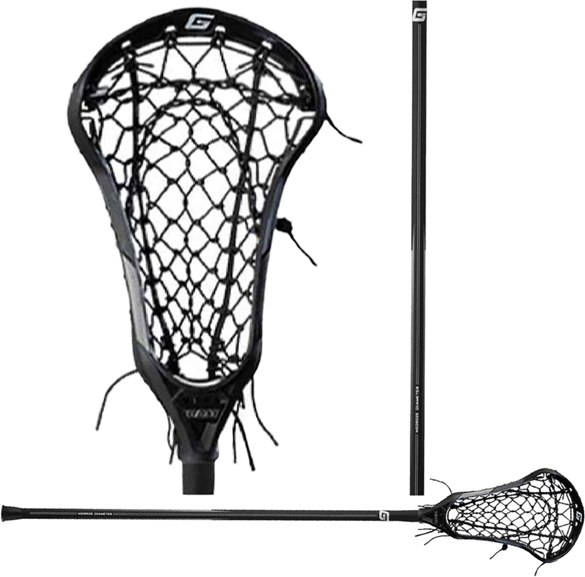 Gait Women's Whip Complete Lacrosse Stick w/ Rail Flex Mesh