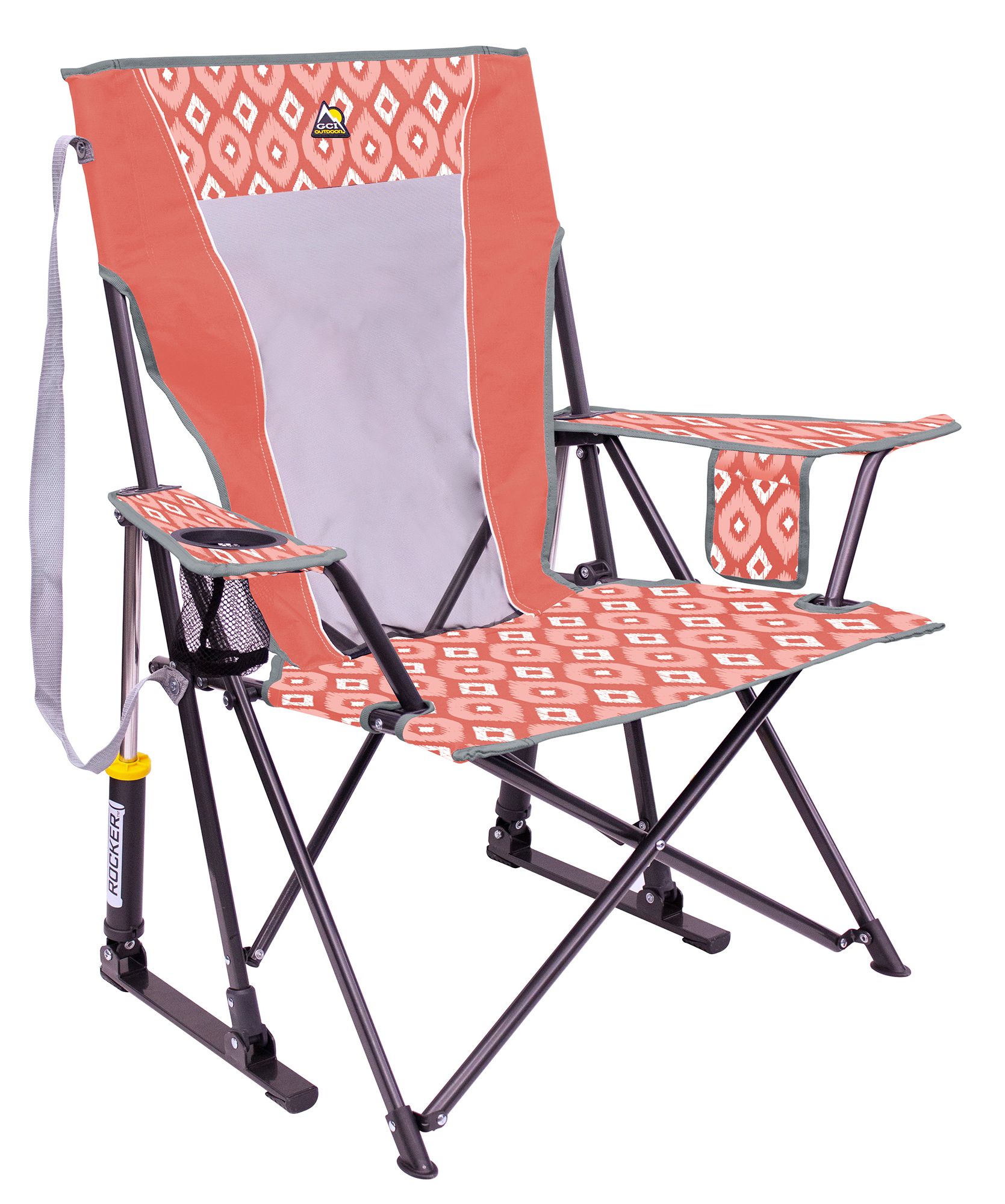 Coral/Ikat