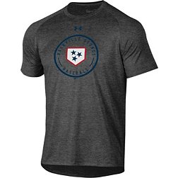 Under Armor Nashville Sounds Grey Baseball Tech T-Shirt