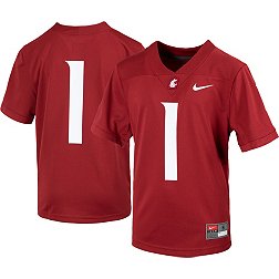 Nike Youth Washington State Cougars #1 Crimson Game Vapor Untouchable Football Jersey