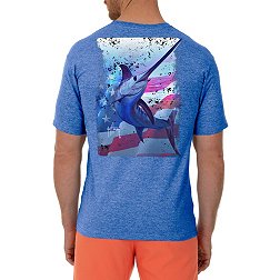 Guy Harvey Men's Sword and Stars Graphic T-Shirt