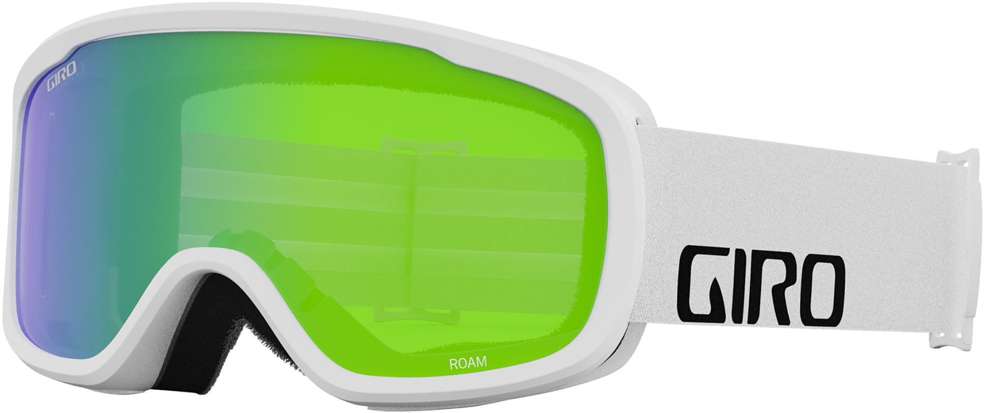 White Wordmark Strap / Loden Green Lens