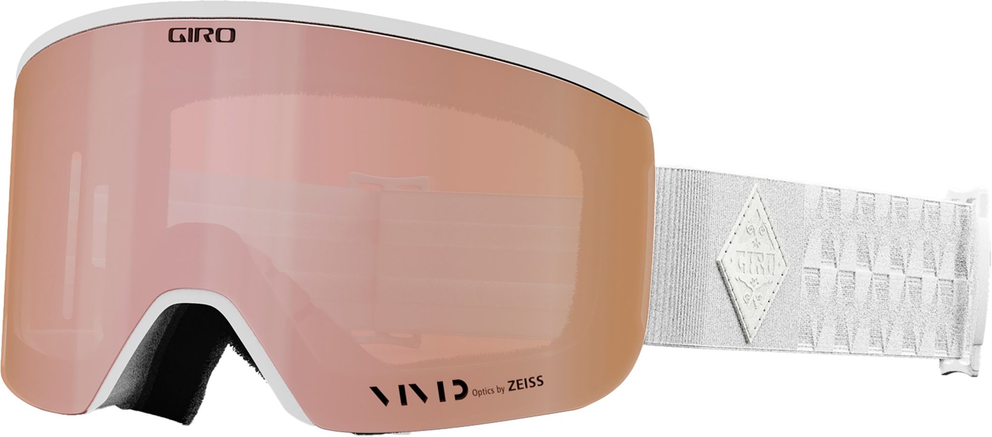 White Strap / Vivid Rose Gold Lens