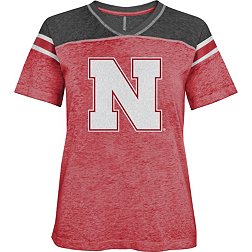 Gen2 Girls' Nebraska Cornhuskers Scarlet Team Captain T-Shirt