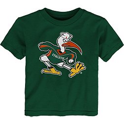Gen2 Toddler Miami Hurricanes Green Standing Mascot T-Shirt