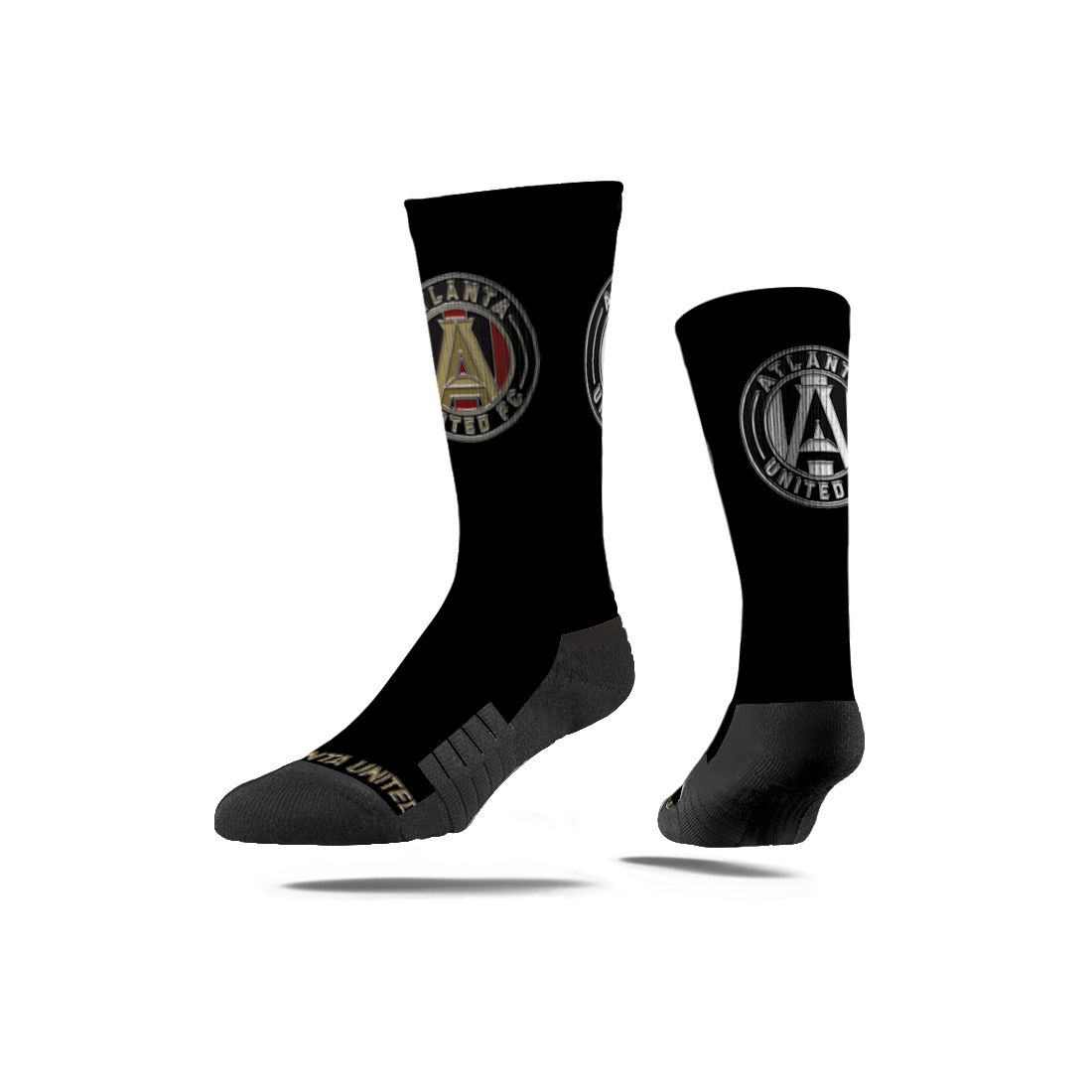 Stance Atlanta United Retro Chrome Black Crew Socks