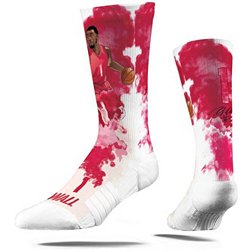 Strideline Houston Rockets John Wall #1 Fog Crew Socks