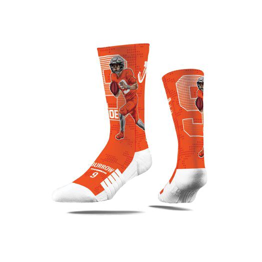 Strideline Cincinnati Bengals Joe Burrow Action Socks