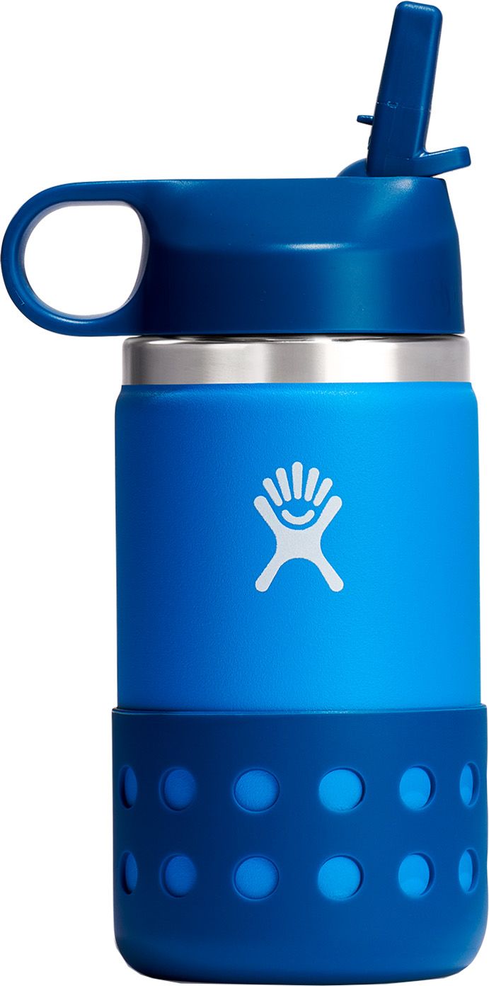 Hydro Flask 12 oz. Kids' Wide Mouth Bottle with Straw Lid and Boot