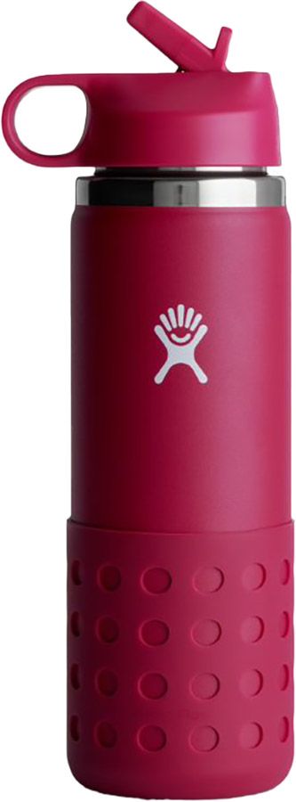 Hydro Flask 20 oz. Kids' Wide Mouth Bottle with Straw Lid and Boot