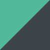Aquamarine/White
