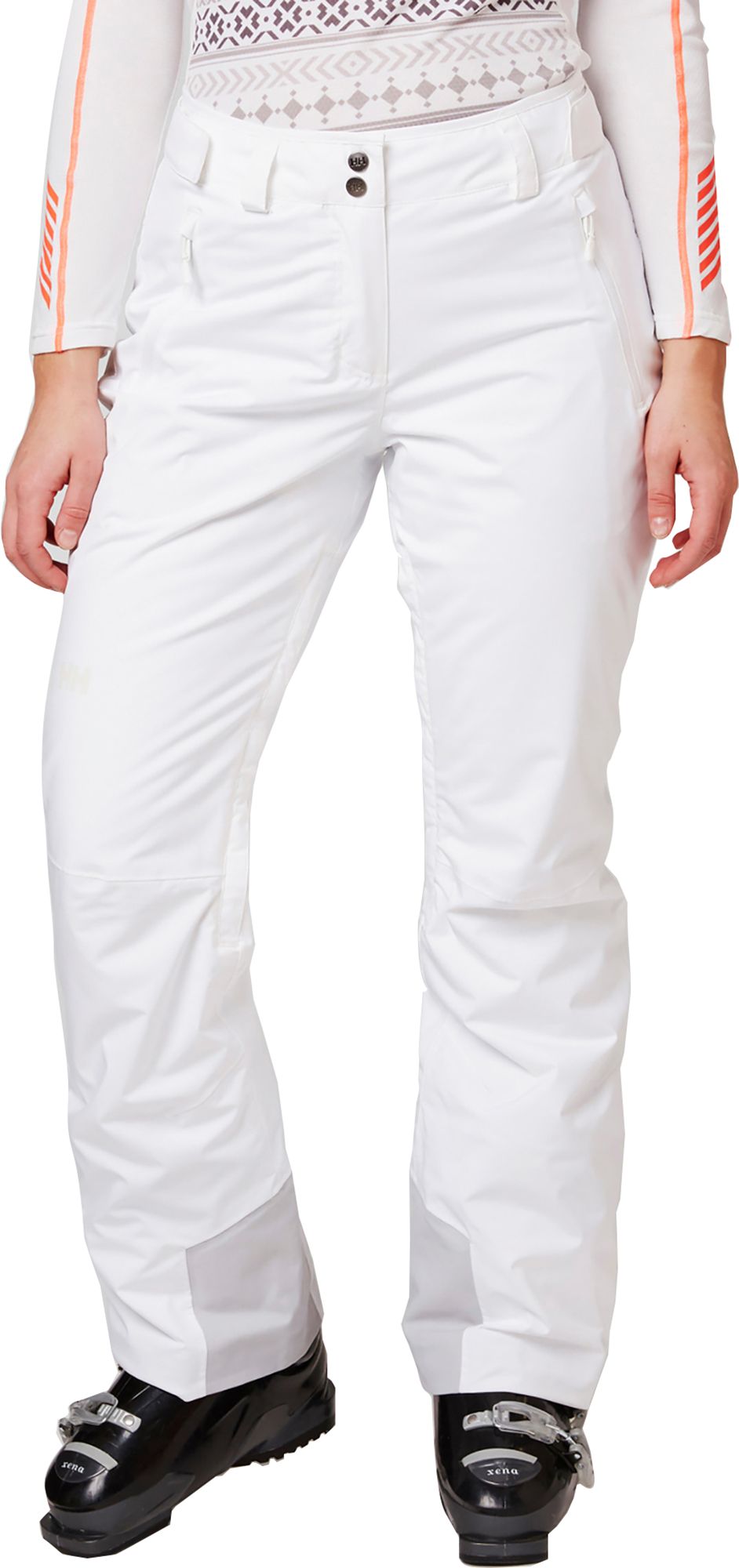 Photos - Ski Wear Helly Hansen Women's Legendary Insulated Pants, Small, White 21HLYWWMNSLGN 