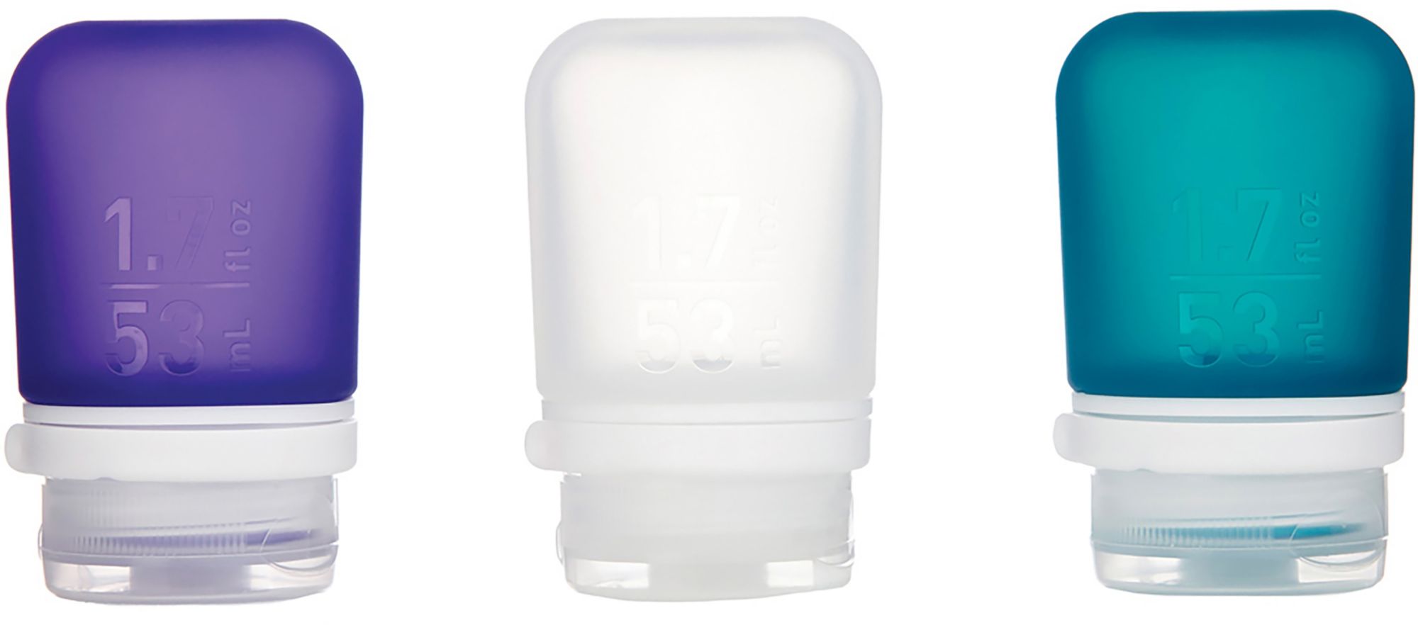 humangear GoToob+ Small 3-Pack Silicone Bottles