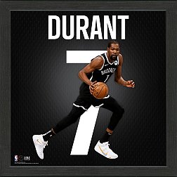 Highland Mint Brooklyn Nets Kevin Durant Impact Jersey Framed Photo