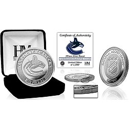 Highland Mint Vancouver Canucks Silver Team Coin