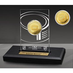 Highland Mint Montreal Canadiens 24-Time Champions Acrylic Gold Coin