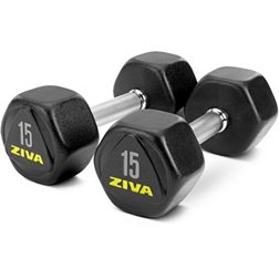 Trx Training Hex Rubber Dumbbells, Hand Weights For Men And Women, Rubber  Exercise And Fitness Dumbbells For Home And Gym, 30 Lbs , 1 Pair : Target