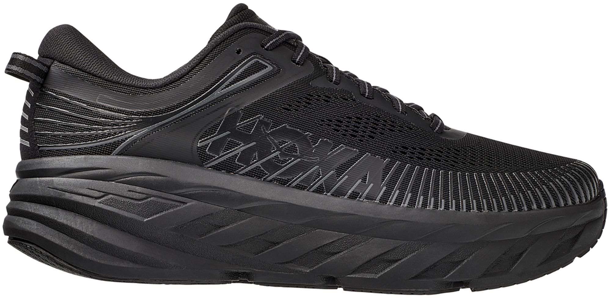 HOKA Men's Bondi 7 Running Shoes - Black
