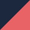 Navy/Coral