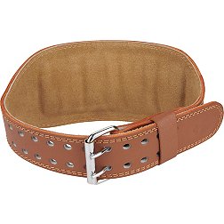Harbinger 6" Padded Leather Weightlifting Belt