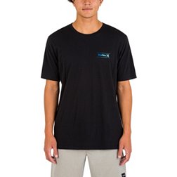 Hurley Men's Everyday Washed One and Only Slashed Short Sleeve Graphic T-Shirt