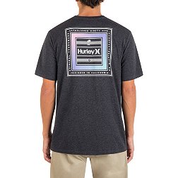 Hurley Men's Everyday Washed Tropic Box Short Sleeve Graphic T-Shirt