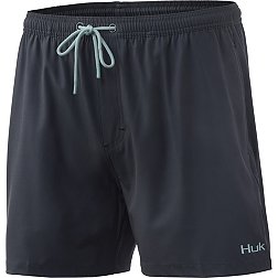 HUK Men's Pursuit 5.5” Volley Swim Trunks