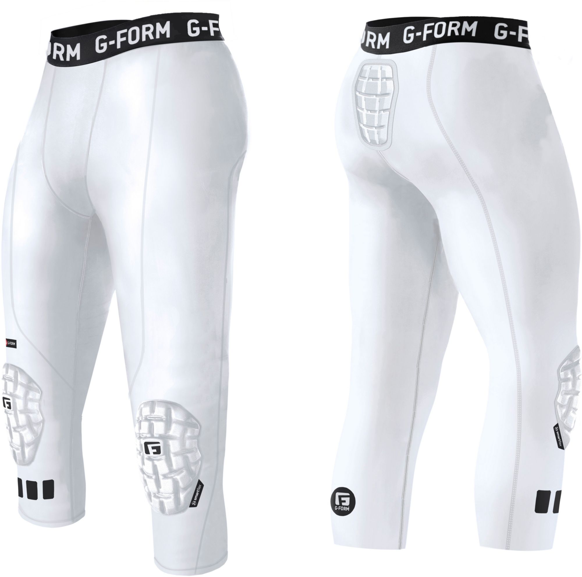 G-FORM Men's Pro 3/4 Padded Compression Pants