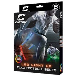 Cipton LED Flag Football Belt Set - 6 Pack