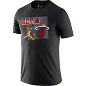 Jordan Men's Miami Heat Black Dri-Fit T-Shirt