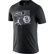 Jordan Men's Brooklyn Nets Black Dri-Fit T-Shirt