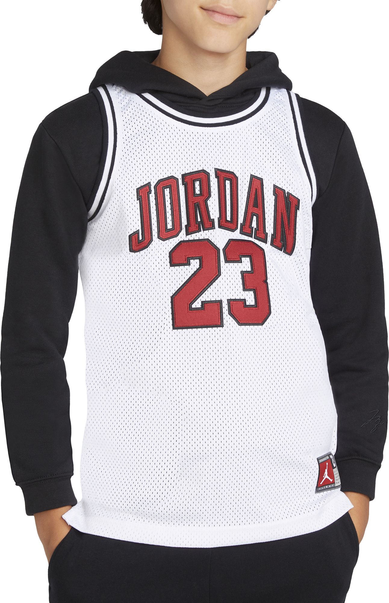 Jordan Kids' 23 Jersey - White