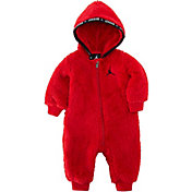Jordan Infant Sherpa Hooded Coverall