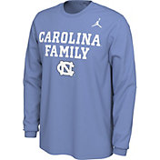 Jordan Men's North Carolina Tar Heels Carolina Blue Carolina Family Mantra Long Sleeve T-Shirt