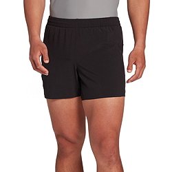 Black Athletic Shorts with Phone Pocket