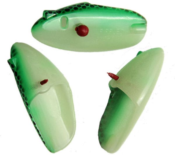 KRIPPLED LURES Krippled Anchovy Pro Series U-Rig-M Bait Heads  -  3 Pack