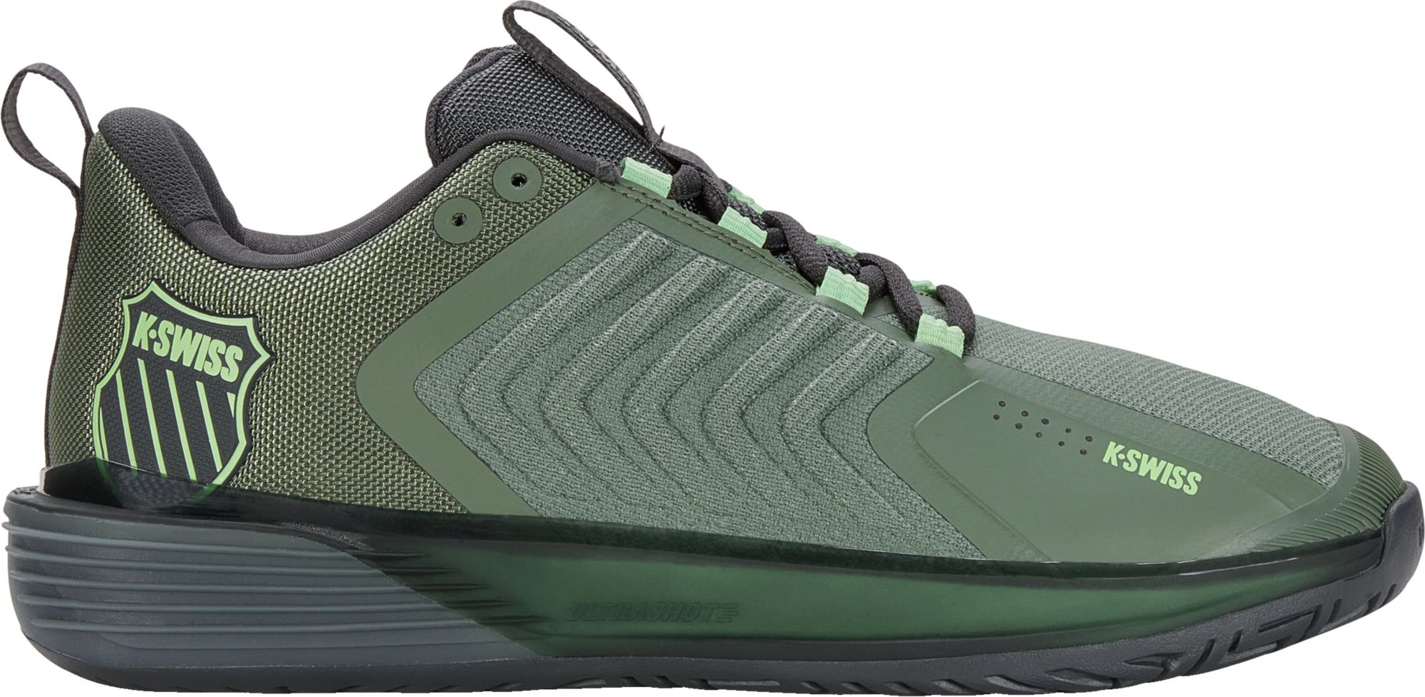 K-Swiss Men's Ultrashot 3 Tennis Shoes - Green