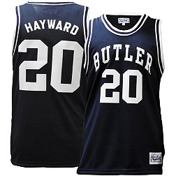 Retro Brand Men's Butler Bulldogs Gordon Hayward #20 Blue Replica Basketball Jersey