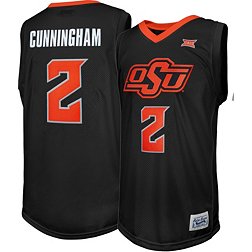 Retro Brand Men's Oklahoma State Cowboys Cade Cunningham #2 Black Replica Basketball Jersey
