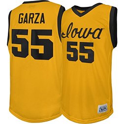 Retro Brand Men's Iowa Hawkeyes Luka Garza #55 Gold Replica Basketball Jersey