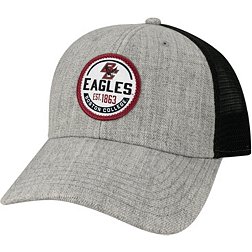 League-Legacy Men's Boston College Eagles Grey Lo-Pro Adjustable Trucker Hat